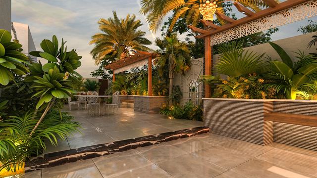 Courtyard Garden
