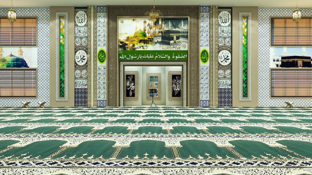 Gorsian Jammia Masjid — Interior